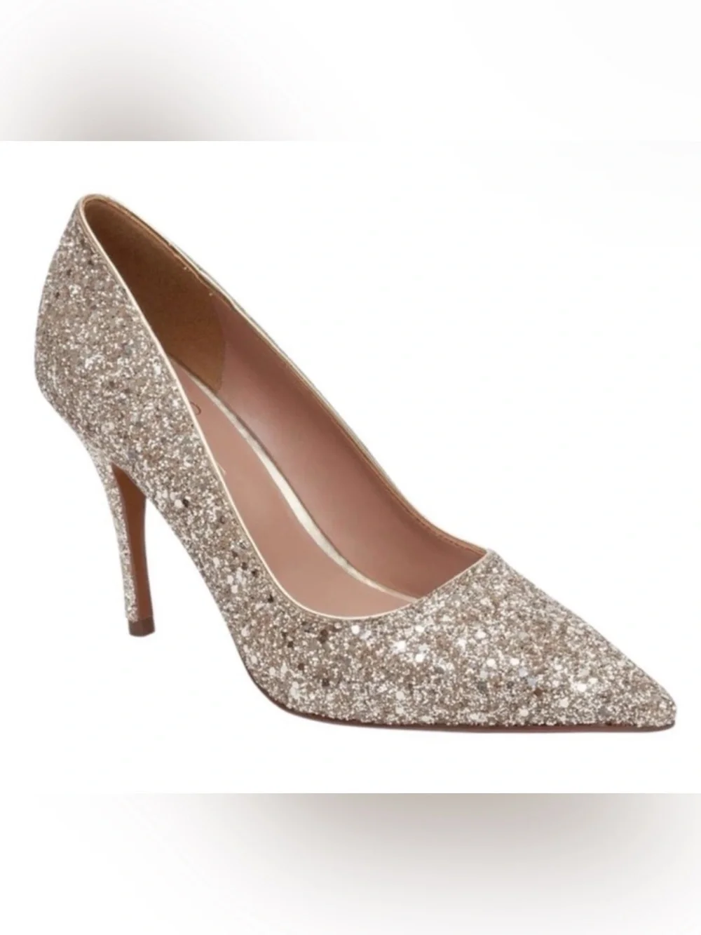 PAOLO PAYTON NEW IN BOX SZ 11 Sparkling Pointed-Toe High Heel Glitter